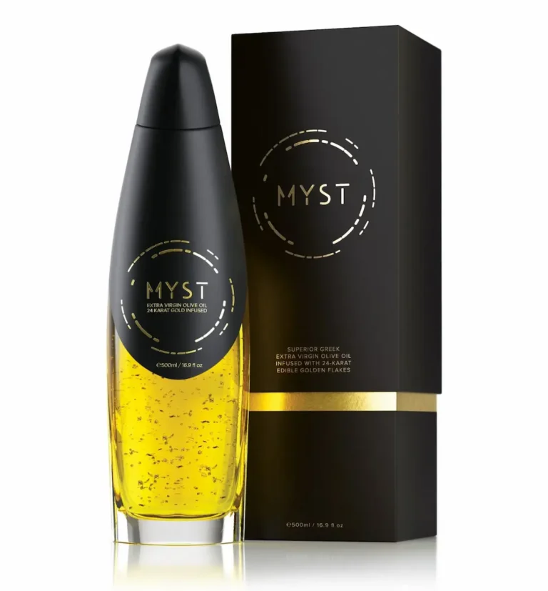 Extra Virgin Olive Oil with 24K Gold