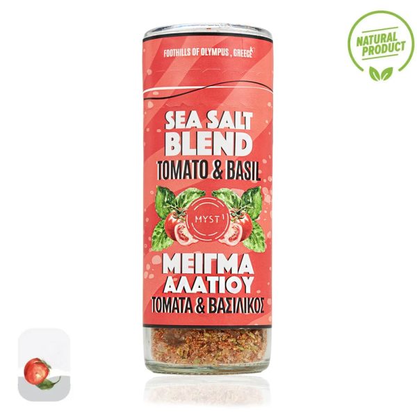 Sea Salt Blend Tomato & Basil | Grinder