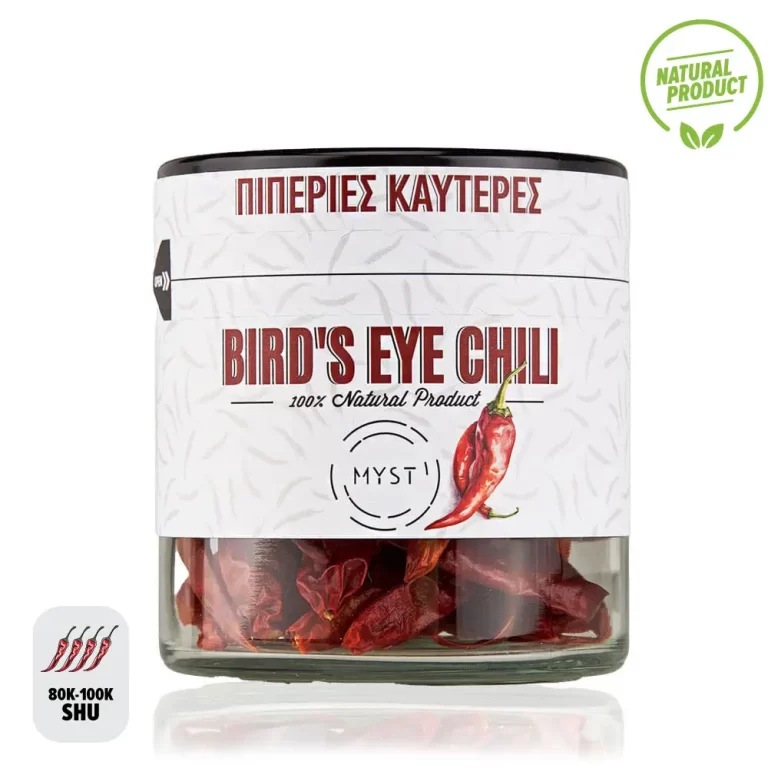 Bird’s eye dried chili peppers
