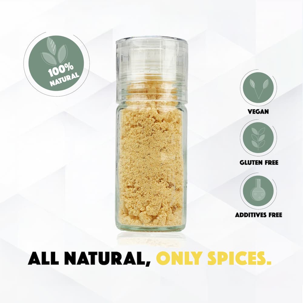 Sea Salt with Lemon & Turmeric | Grinder - Image 3